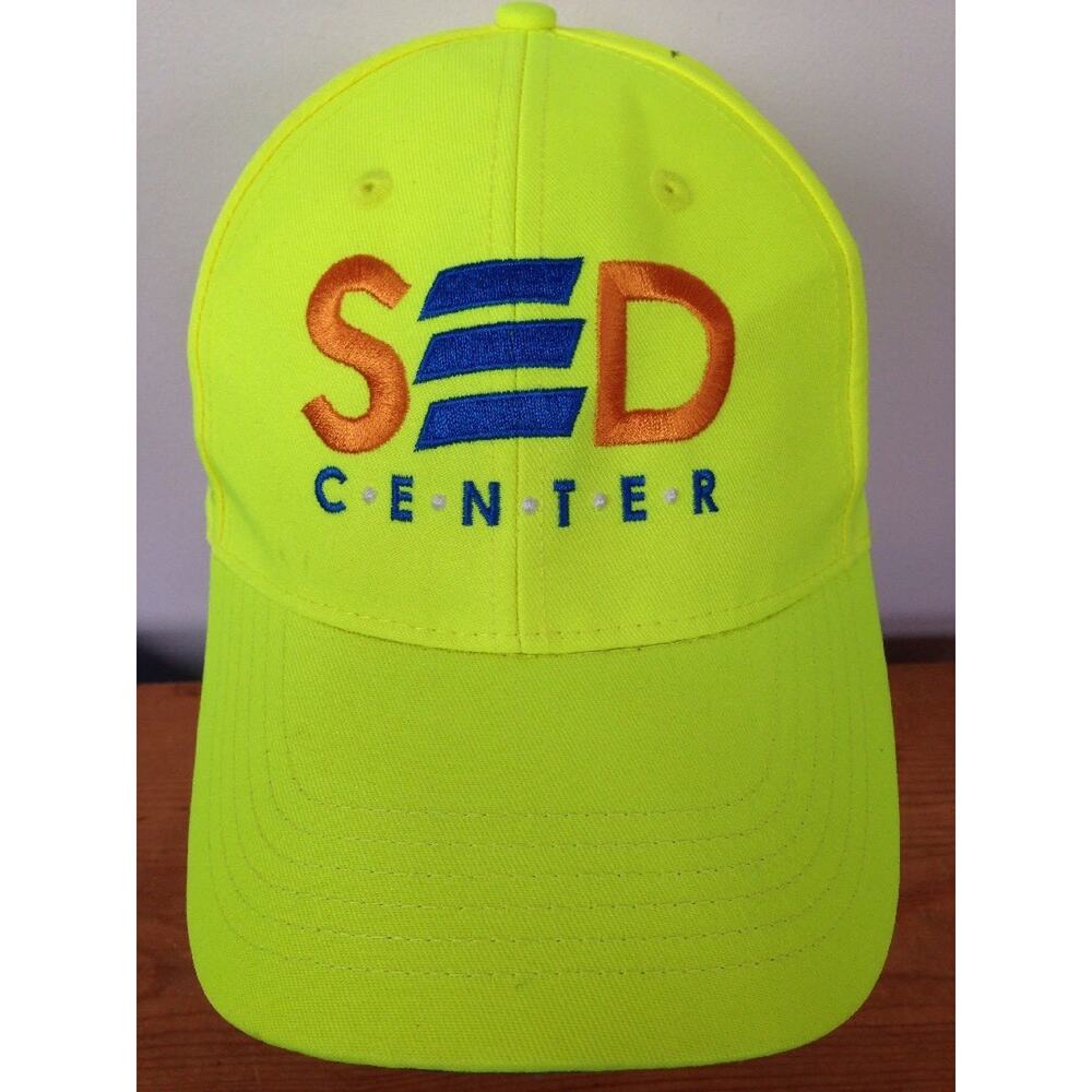 SED Center Washington DC Spanish Education Development Hi-Viz Neon Baseball Hat